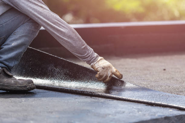 Professional Basement Waterproofing technician working in Milton, PA